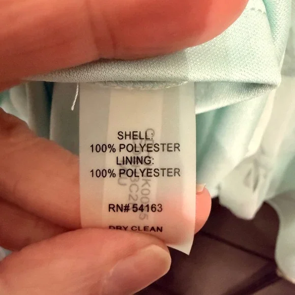 Calvin Klein Womens Mint Green Floral Orchid Sleeveless Shift Dress CD8H3C2R 12 - Picture 7 of 8